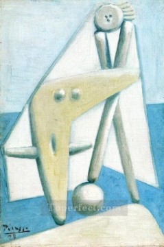 Bañista 1 1928 Pablo Picasso Pinturas al óleo